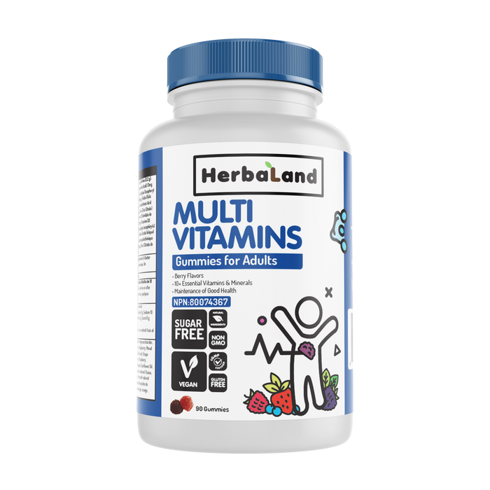 Gummies for Adults: Multivitamins | New VEGAN Formula! - Herbaland 